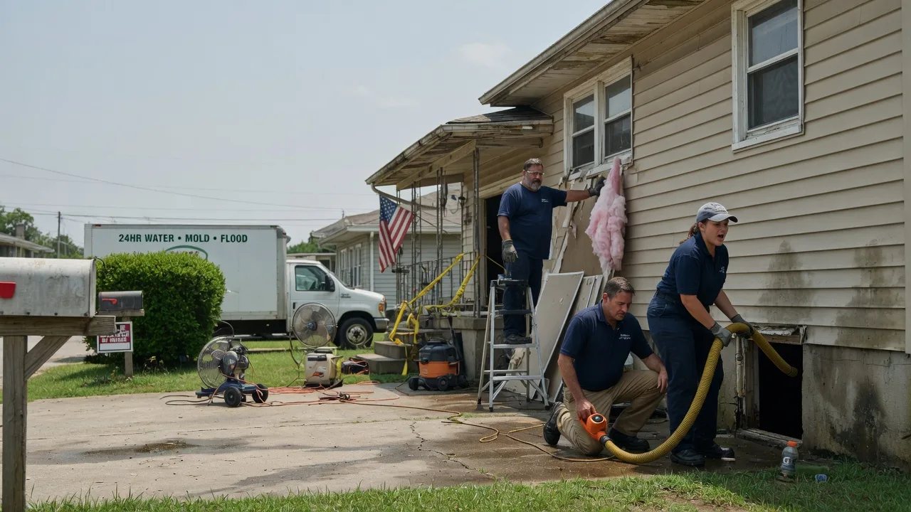 Water Damage Repair in Haubstadt, IN near me